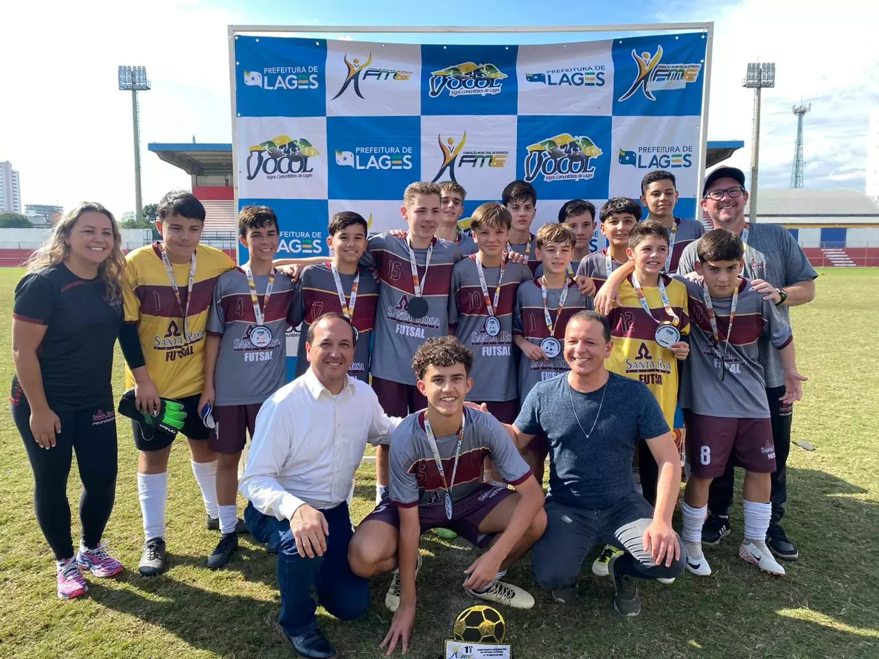 Colégio Santa Rosa vence a etapa municipal do Campeonato Catarinense Escolar de Futebol  – 11 a 14 anos